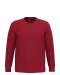 K474 - Sweater ronde hals Cherry Red