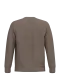 K474 - Sweater ronde hals Moka Brown