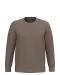K474 - Sweater ronde hals Moka Brown
