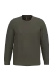 K474 - Sweater ronde hals Dark Khaki