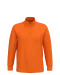 K478 - Sweater met ritskraag Orange