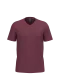 K357 - T-shirt V-hals korte mouwen Wine