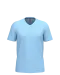 K357 - T-shirt V-hals korte mouwen Sky Blue