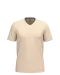 K357 - T-shirt V-hals korte mouwen Light Sand