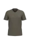 K357 - T-shirt V-hals korte mouwen Dark Khaki