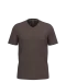 K357 - T-shirt V-hals korte mouwen Chocolate