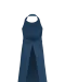 K8007 - Schort met zak van biologisch katoen True Indigo