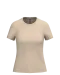 K380 - Dames t-shirt ronde hals korte mouwen Light Sand
