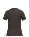 K380 - Dames t-shirt ronde hals korte mouwen Chocolate