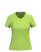 K381 - Dames T-shirt V-hals Korte Mouwen Lime