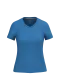 K381 - Dames T-shirt V-hals Korte Mouwen Light Royal Blue