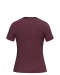 K381 - Dames T-shirt V-hals Korte Mouwen Wine