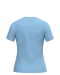 K381 - Dames T-shirt V-hals Korte Mouwen Sky Blue
