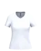 K381 - Dames T-shirt V-hals Korte Mouwen White