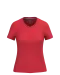 K381 - Dames T-shirt V-hals Korte Mouwen Red
