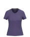 K381 - Dames T-shirt V-hals Korte Mouwen Purple
