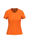 K381 - Dames T-shirt V-hals Korte Mouwen Orange