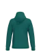 K476 - Herensweater met capuchon Emerald Green