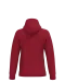 K476 - Herensweater met capuchon Cherry Red