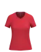 K381 - Dames T-shirt v-hals met korte mouwen Red