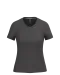 K381 - Dames T-shirt v-hals met korte mouwen Dark Grey