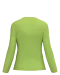K383 - Dames T-shirt ronde hals lange mouwen Lime