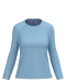 K383 - Dames T-shirt ronde hals lange mouwen Sky Blue