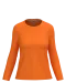 K383 - Dames T-shirt ronde hals lange mouwen Orange