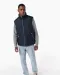 K659 - Met fleece gevoerde bodywarmer heren Convoy Grey
