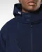 K413 - Heren softshell jas met afneembare capuchon Black