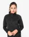 K9107 - Heather damesvest met rits Dark Grey Melange