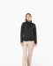 K9107 - Heather damesvest met rits Dark Grey Melange