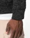 K9106 - Heather herenvest met rits Dark Grey Melange