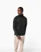 K9106 - Heather herenvest met rits Dark Grey Melange