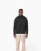 K9106 - Heather herenvest met rits Dark Grey Melange