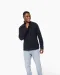 K9102 - Microfleece met rits Black