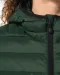 K6111 - Ladies' lightweight hooded padded jacket Black