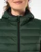K6111 - Ladies' lightweight hooded padded jacket Black