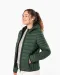 K6111 - Ladies' lightweight hooded padded jacket Black