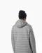K6110 - Men's lightweight hooded padded jacket Black