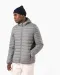 K6110 - Men's lightweight hooded padded jacket Black
