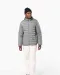 K6110 - Men's lightweight hooded padded jacket Black