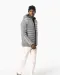 K6110 - Men's lightweight hooded padded jacket Black