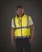 YHV006 - Softshell veiligheidsbodywarmer Hi Vis Orange
