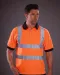 YHVJ210 - High Visibility polo korte mouwen Hi Vis Orange