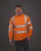 YHVJ420 - Hi-Vis T-shirt lange mouwen Hi Vis Orange