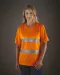 YHVJ910 - Top Cool - Hi-Vis T-shirt V-hals Hi Vis Yellow