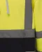 YHVK05 - Hi-Vis sweater met capuchon Hi Vis Yellow / Navy