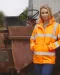 YHVP189 - Hi-Vis ladies' executive jacket Hi Vis Orange