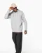 K444 - Sweatvest met capuchon White